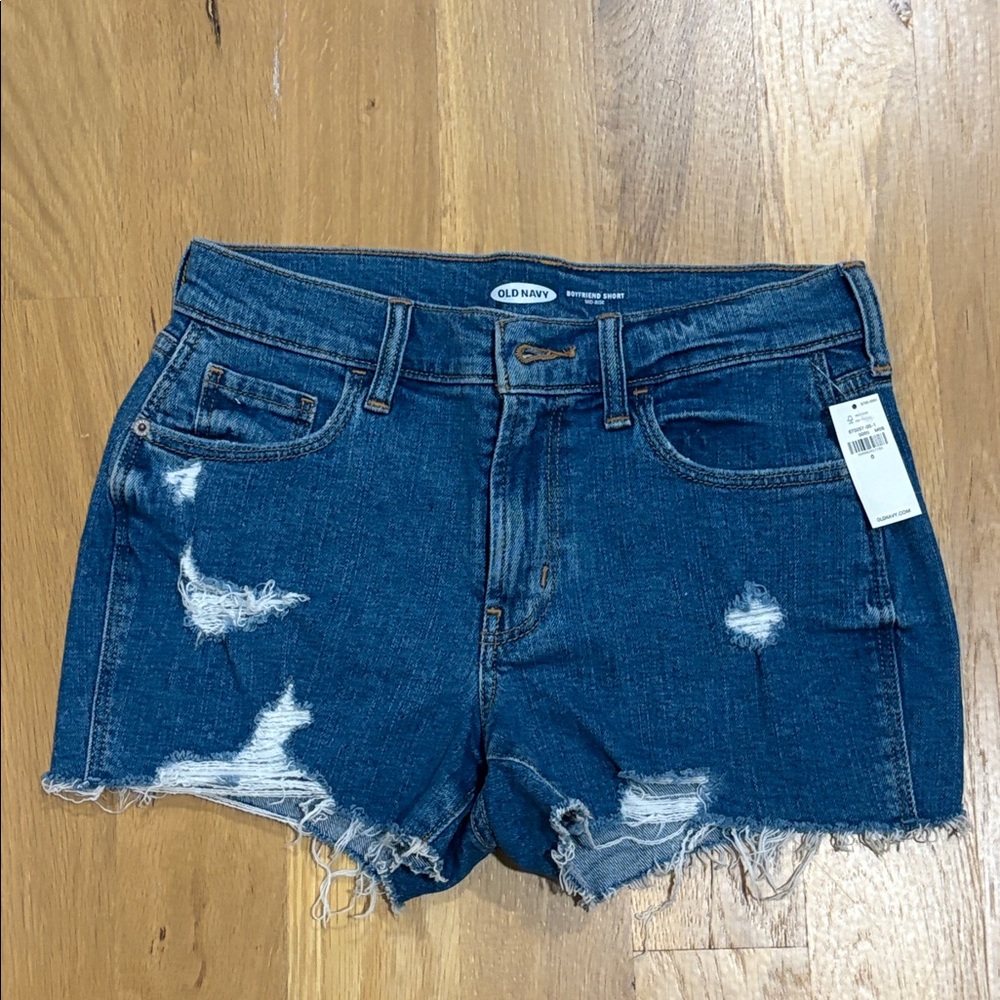 Old Navy Mid-Rise Boyfriend Short Women’s Size 0